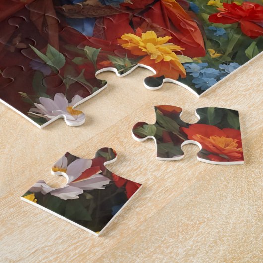 Zigeuner danst legpuzzel (Zijkant)