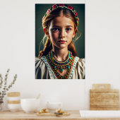 Zigeuner meisje poster (Keuken)