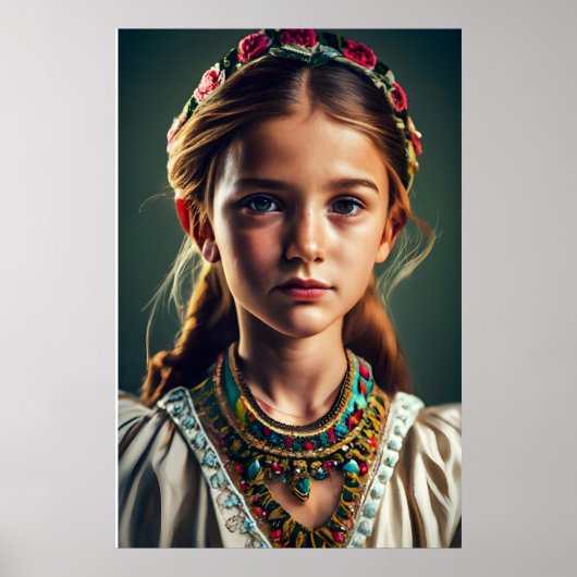 Zigeuner meisje poster (Voorkant)