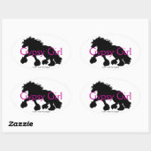 zigeuner meisje Sticker (Vel)