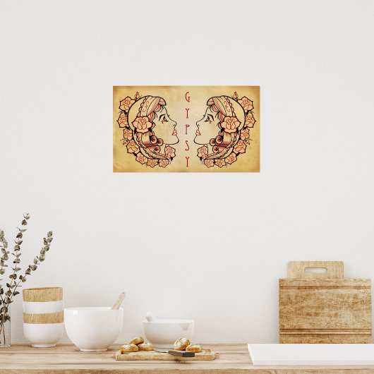 zigeuner poster (Keuken)