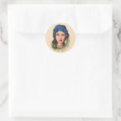 zigeuner ronde sticker (Tas)