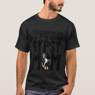 Zigeuner Vanner Moeder Paard Moeder Liefhebber Gel T-shirt