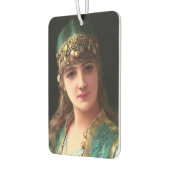 Zigeuner vrouw Victoriaans elegante harem buikdans Luchtverfrisser (Links)