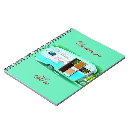  zigeunercaravan casa notitieboek (Linkerzijde)