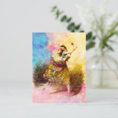 ZIGEUNERDANS BRIEFKAART (Staand voorkant)