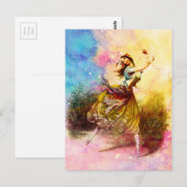 ZIGEUNERDANS BRIEFKAART (Voorkant / Achterkant)