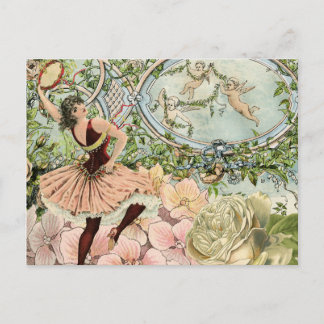 zigeunerdanserende epphemera briefkaart