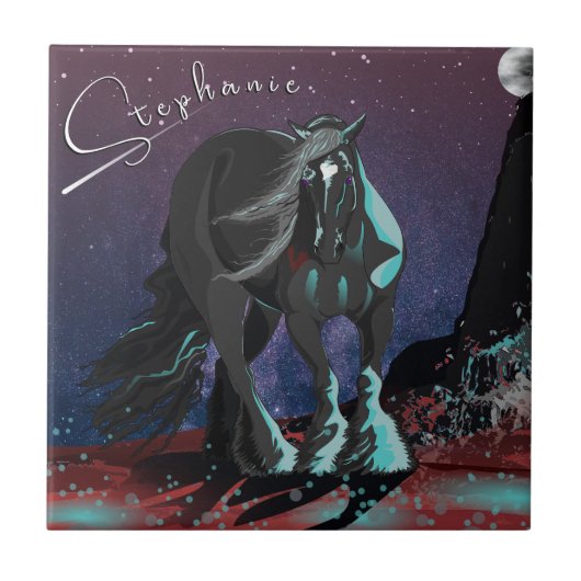 Zigeunerhart ~ tegeltje (Voorkant)