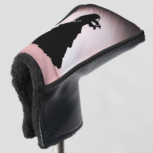 Zigeunerin Speelt Viool Golfheadcover (3/4 voorkant)