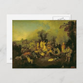 zigeunerkamp briefkaart (Voorkant / Achterkant)