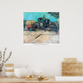 zigeunerkamp met paard - Vincent van Gogh Poster (Keuken)