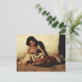 zigeunerkinderen briefkaart (Staand voorkant)