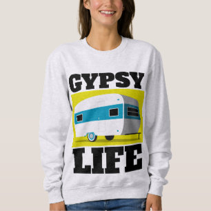 ZIGEUNERLEVENS VINTAGE-CAMPERANHANGER-T-SHIRTS TRUI