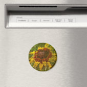 Zigeunerliefje Bloemencollage Magneet (Insitu (Vaatwasser))