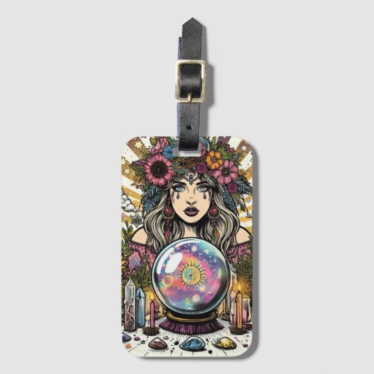 zigeunermagie bagagelabel (Voorkant (verticaal))