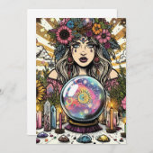 zigeunermagie bedankkaart (Voorkant / Achterkant)