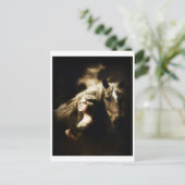  zigeunermeisje met paard briefkaart (Staand voorkant)