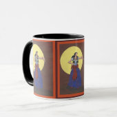 zigeunermeisje mok (Voorkant links)