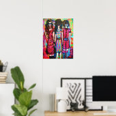 zigeunermeisjes poster (Thuiskantoor)