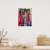 zigeunermeisjes poster (Keuken)