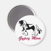 Zigeunerpaard Moeder Magneet (Voorkant / Achterkant)