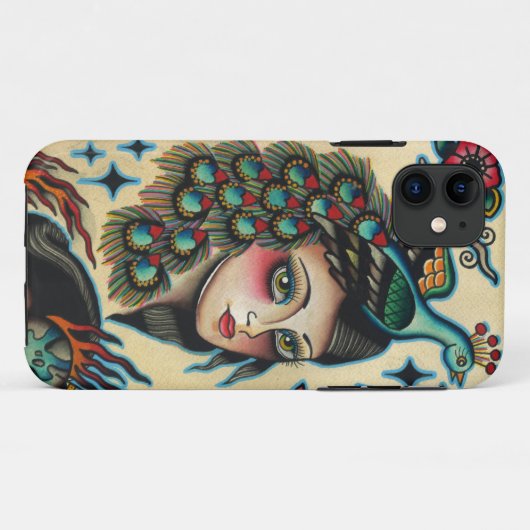 zigeunerpauw Case-Mate iPhone case (Achterkant (horizontaal))