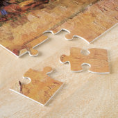 zigeuners met caravans van Vincent van Gogh Legpuzzel (Zijkant)