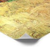 zigeuners met caravans van Vincent van Gogh Poster (Hoek)