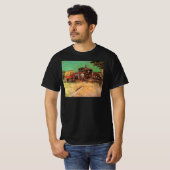 zigeuners met caravans van Vincent van Gogh T-shirt (Voorkant volledig)