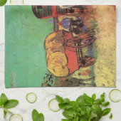 zigeuners met caravans van Vincent van Gogh Theedoek (Gevouwen)