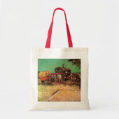 zigeuners met caravans van Vincent van Gogh Tote Bag (Voorkant)