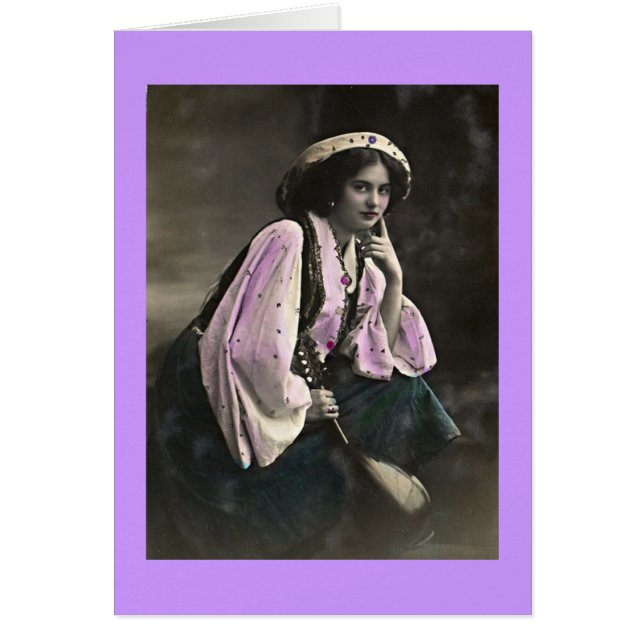  zigeunervrouw (Voorkant)