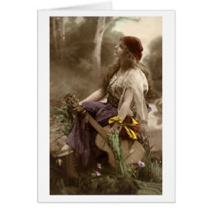  zigeunervrouw met gitaar,