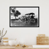 zigeunervrouwen in een Wagon in Turkije 1895 Poster (Keuken)