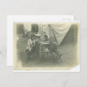 zigeunervrouwen in kamp briefkaart (Voorkant / Achterkant)