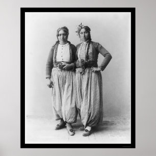 zigeunervrouwen in Palestina 1893 Poster