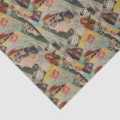 zigeunervrouwen tissuepapier (Detail)