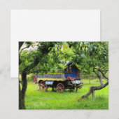 zigeunerwagen briefkaart (Voorkant / Achterkant)