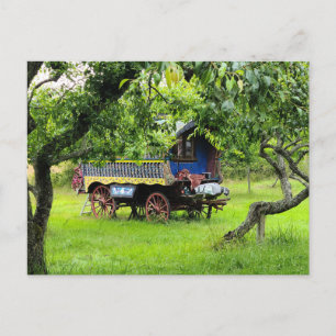 zigeunerwagen briefkaart