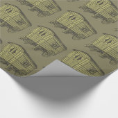 Zigeunerwagen Cadeaupapier (Hoek)