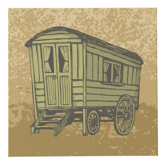 Zigeunerwagen Kubus (Voorkant)