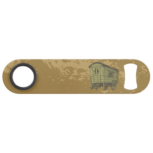 Zigeunerwagen Speed Flessenopener (Achterkant Horizontaal)