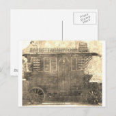  zigeunerwagon briefkaart (Voorkant / Achterkant)