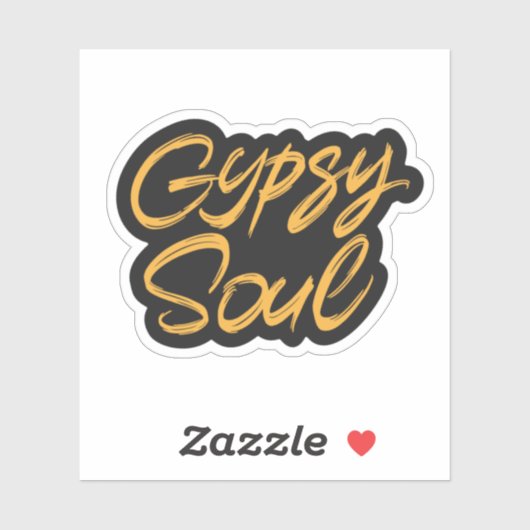 zigeunerziel sticker (Vel)