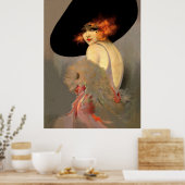 zigfield flapper poster (Keuken)