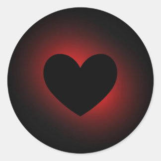 Ziggi's hart Sticker - Rond