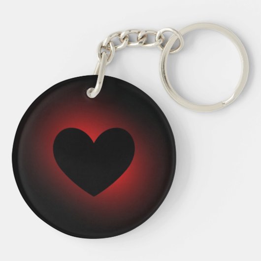 Ziggi's hartkeychain sleutelhanger (Achterkant)