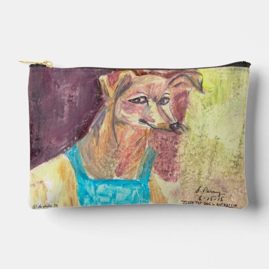 Ziggy de hond in overall etui (Voorkant)