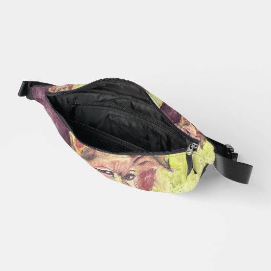 Ziggy de hond in overall heuptasje (Open)